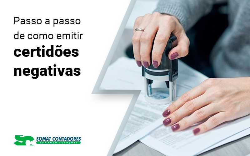 Passo A Apsso De Como Emitir Certidoes Negativas Blog - Contabilidade no Rio de Janeiro